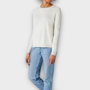 Smartwool Edgewood Crew Neck Sweater Natural Donegal